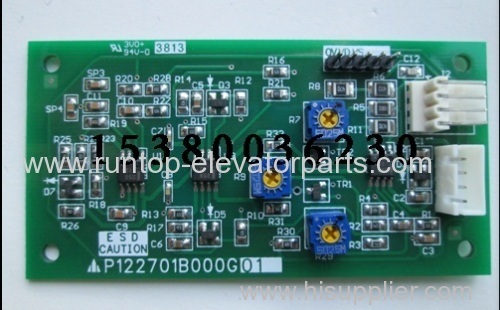 Elevator spare parts PCB P122704B000G01 for shanghai Mitsubishi