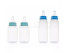 Mini Plastic Feeding Bottle For Baby Drink Juice 60ml with Silicone Nipple