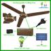 Rechargeable Solar Ceiling Fan Operated by AC power and 12V Battery