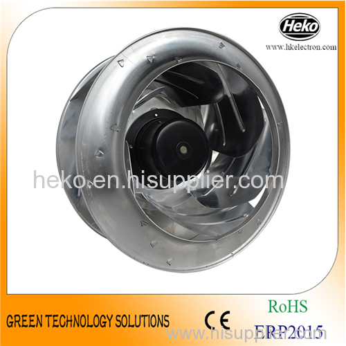 DC 355*195.5mm Centrifugal Fan - Backward Curved with 102mm Motor