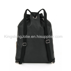 Fashion multifunction Canvas Rolling Drawstring Backpack
