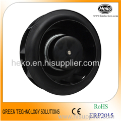EC-AC Input 220*103.5mm Backward Curved Centrifugal Fan