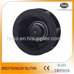 EC-AC Input 225*125mm Backward Curved Centrifugal Fan