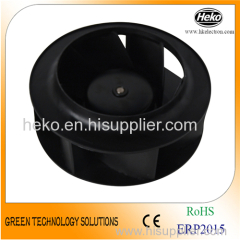 EC-AC Input 225*133.5mm Backward Curved Centrifugal Fan