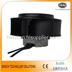 EC-AC Input 225*133.5mm Backward Curved Centrifugal Fan