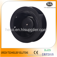 EC-AC Input 225*133.5mm Backward Curved Centrifugal Fan