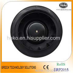 EC-AC Input 250*122mm Backward Curved Centrifugal Fan