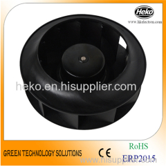 EC-AC Input 250*122mm Backward Curved Centrifugal Fan