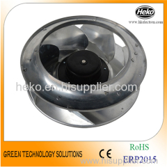 EC-AC Input 310*181mm Backward Curved Centrifugal Fan