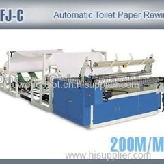 TZ-FJ-C Automatic Toilet Tissue Paper Roll Making Rewinder Machines