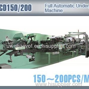 TZ-CD-150/200 Full Automatic Underpad Machine