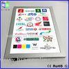 Advertisement LED Slimline Light Box Snap Frame Wall Mounted 3D Laser Engraving