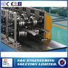 PLC Control Iron Steel Door Frame Roll Forming Machines With Manual Decoiler
