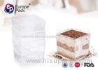 Disposable Plastic Dessert Cup Food Grade Transparent Take Out