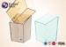 85ml Plastic Square Cups Food Grade Plastic Cup For Cake / Dessert