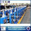 Round Pipe Interlock standing Seam Roll Forming Machine 11KW Flying Saw Cutting