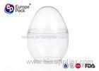 Disposable Plastic Dessert Cup Dia 7.4Cm And Height 10Cm Egg Shape Container