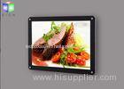 Edge Lit Slim Magnetic Light Box Display Menu Fast Food Signboard For Restaurant