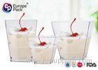 Disposable Plastic Dessert Cup Mini Party Use Ps Clear Transparent