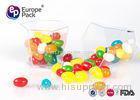 Disposable Plastic Dessert Cup Food Grade Ps Material Transparent Color Container
