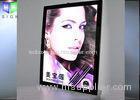 Poster LED Thin Light Box / Slimline Lightbox Magnetic Open Import Acrylic With 4 mm