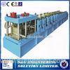 Tensile 450 Mpa C Profile C Purlin Roll Forming Machine with Hydraulic Punching With Pre - punching