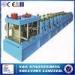 Tensile 450 Mpa C Profile C Purlin Roll Forming Machine with Hydraulic Punching With Pre - punching