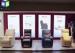 Free Standing LED Fabric Light Box Aluminum Frame Double Side Indoor