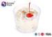 FDA Ice Cream Disposable Plastic Dessert Cup 190ml Plastic Cake Cups