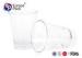 Disposable Plastic Champagne Glasses Round Shape Ps Material 300Ml
