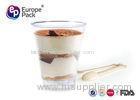 One Piece Plastic Champagne Glasses Dia 8.3cm 35g FDA LFBG Certificate