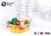 PS Disposable Dessert Dishes Small Plastic Dessert Containers With Lids