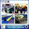 Hydraulic Cutting Pallet Storage Rack Roll Forming Machine With Chain Driven System
