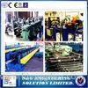 Hydraulic Cutting Pallet Storage Rack Roll Forming Machine With Chain Driven System