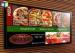 Backlit Advertising Aluminum LED Light Box Fast Food Menu Board For Restaurant