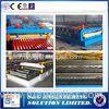 20m / Min Red Panel Double Layer Roll Forming Machine 45#Steel Material