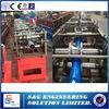 Galvanized Steel Pipe Roll Forming Machine 11KW Automatic Flying Saw Cutting