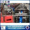 Galvanized Steel Pipe Roll Forming Machine 11KW Automatic Flying Saw Cutting