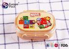Light Weight Recycled Healthy Kids Plastic Lunch Boxes PP Material