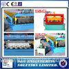 Corrugated Floor Deck Roll Forming Machine With Cr12 Mould Steel Cutting Blades