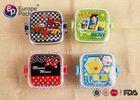 120ml 4OZ Childrens Plastic Lunch Box With Handle Reusable Lunch Containers