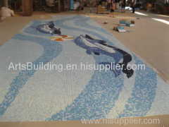 Pool mosaic/Glass mosaic supplier from China