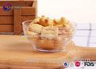 Food Grade Washable Plastic Round Dessert Cups 3Oz Clear Plastic Salad Bowls