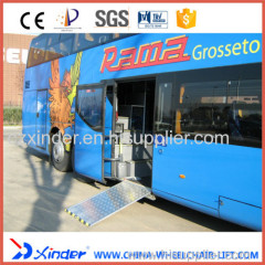 Electric Wheelchair Ramp for Bus