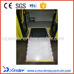 FMWR-1 Fold Manual Wheelchair Loading Ramp For Low Floor Bus