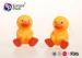 Kids Toothbrush Holder Plastic Food Grade Small Yellow Duck Design