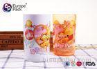 Customized Printing Strong Childrens Plastic Mugs Without Holder 270ml 9.5OZ