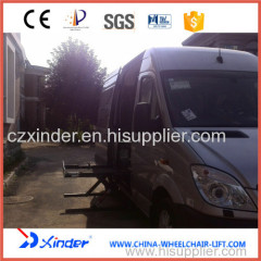 Electric Wheelchair lifter for van side door CE certificate loading 350kg