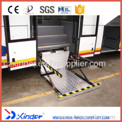 Sissor Wheelchair Lift for Tourist bus