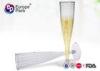 Food Grade Cute 160Ml 1 Piece Plastic Champagne Flutes Plastic Glasses For Parties